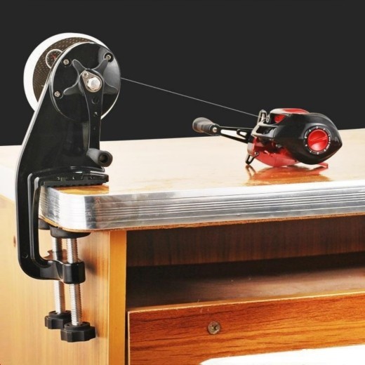 Dispositivos portátiles para enrollar hilo de pesca, suministros para pesca con caña, equipo de pesca