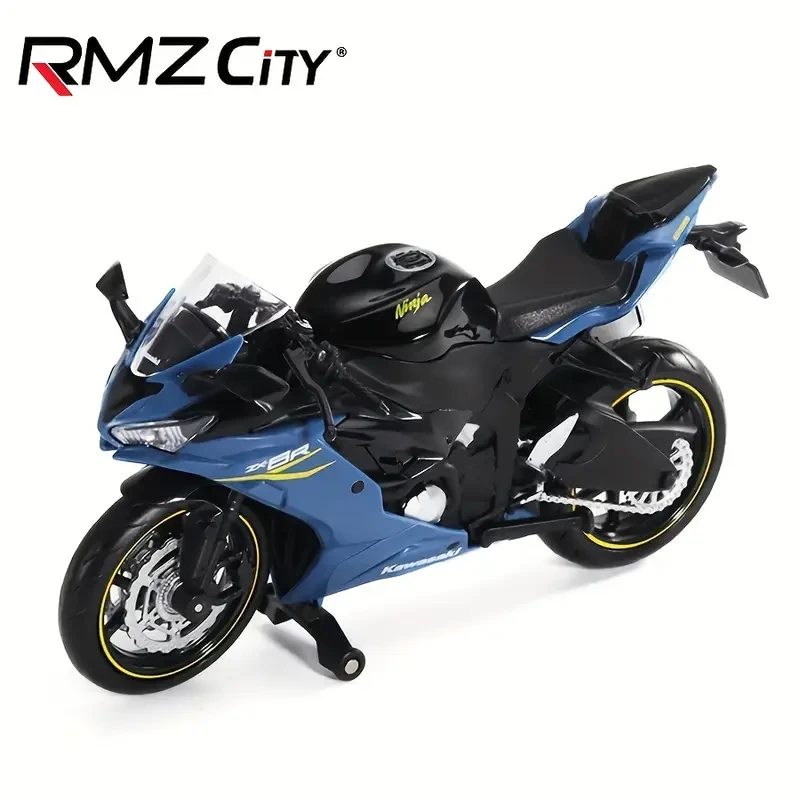 Modelo de motocicleta de aleación Kawasaki Ninja ZX-6R a escala 1:12