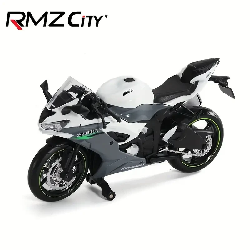 Modelo de motocicleta de aleación Kawasaki Ninja ZX-6R a escala 1:12