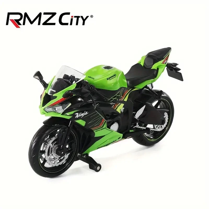 Modelo de motocicleta de aleación Kawasaki Ninja ZX-6R a escala 1:12