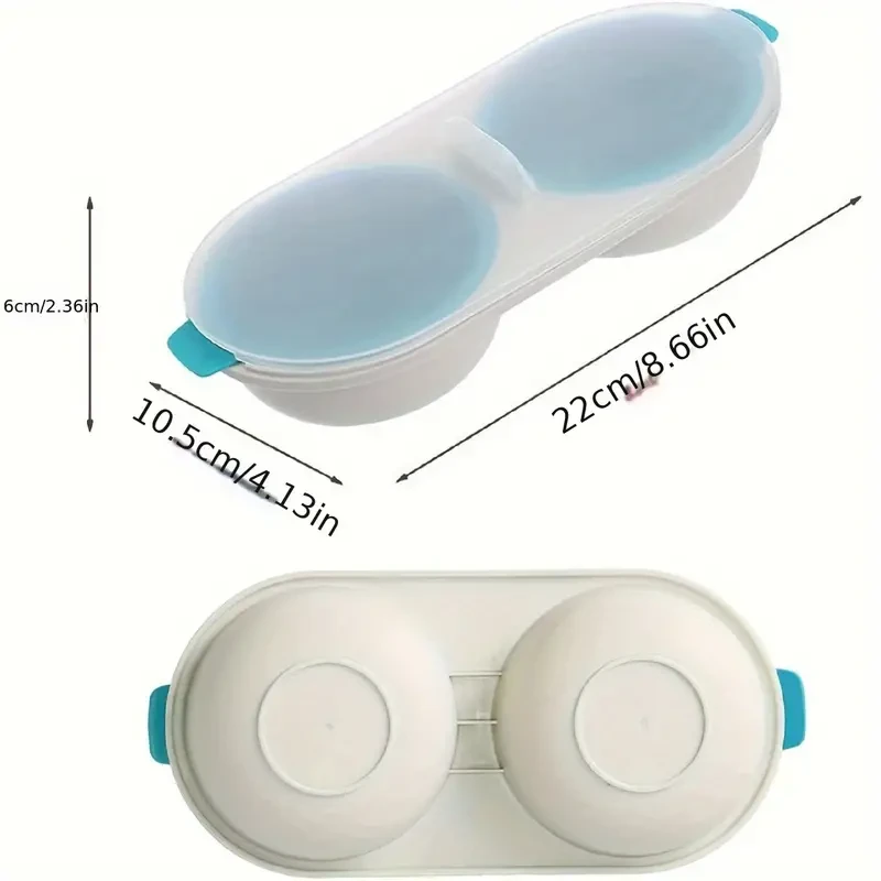 Cocina Microondas Escalfador de huevos Olla Vaporera Hervidores de huevos Utensilios de cocina Utensilios de cocina Utensilios de cocina