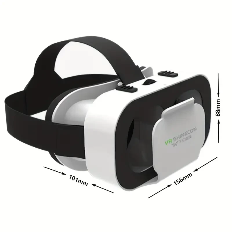 Gafas VR, Cine Estéreo 3D, Realidad Virtual, Panorama, Inmersivo, 3DVR, Smartphone BOX