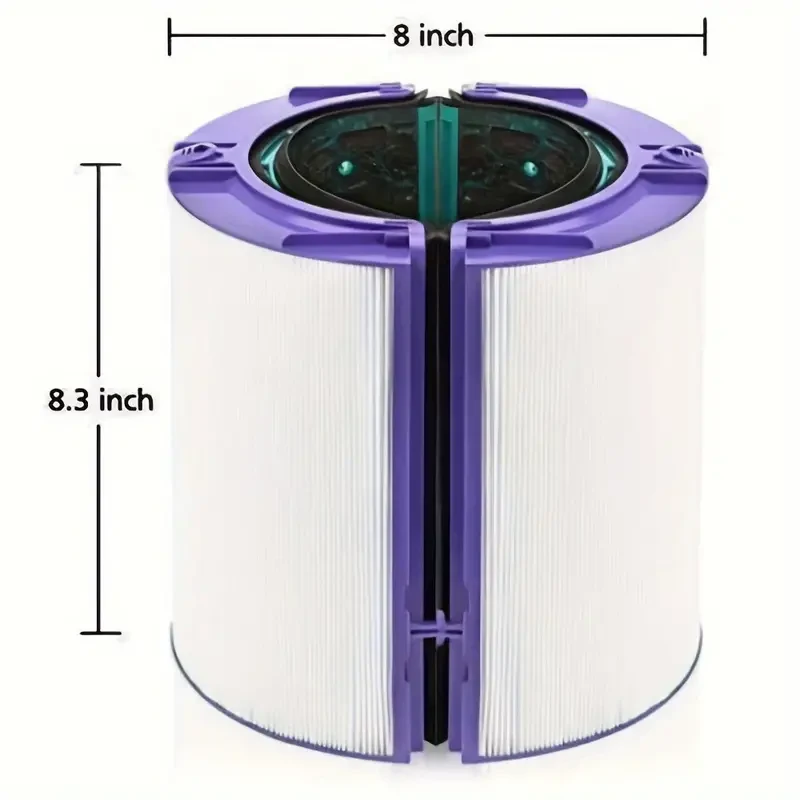Filtro purificador de repuesto para HP04, HP05, DP04, TP04 y TP05 con Dyson 969048-01