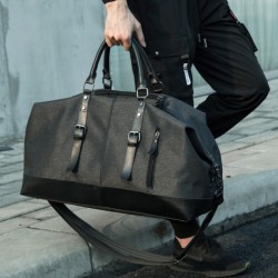 Nuevas bolsas de equipaje de viaje, bolsa de alta capacidad, resistente al agua, Oxford, para hombre, para viaje, negra, informal, disponible, bolsa de viaje de gran espacio.