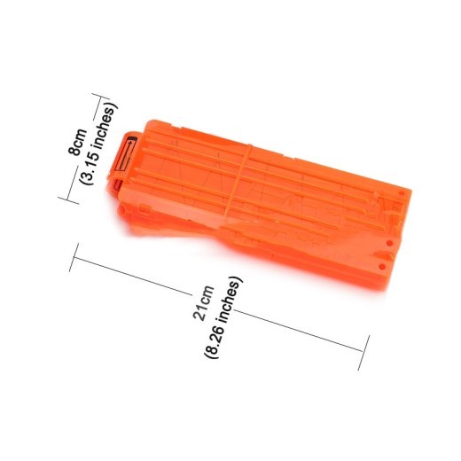 Caja de balas para accesorios de pistola de balas blandas