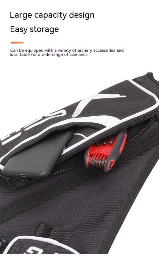 Carcaj de tres tubos para tiro con arco, carcaj tradicional