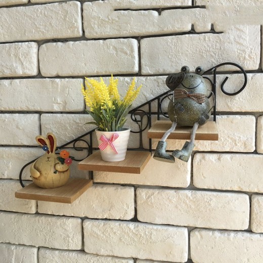 Decoración de pared para tienda de ropa y cafetería