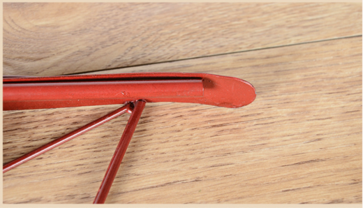 Reloj de pared vintage de hierro forjado con diseño de avión