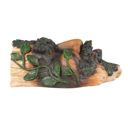 Decoración de pared artesanal de resina con corteza de pipa de cigarro de anciano