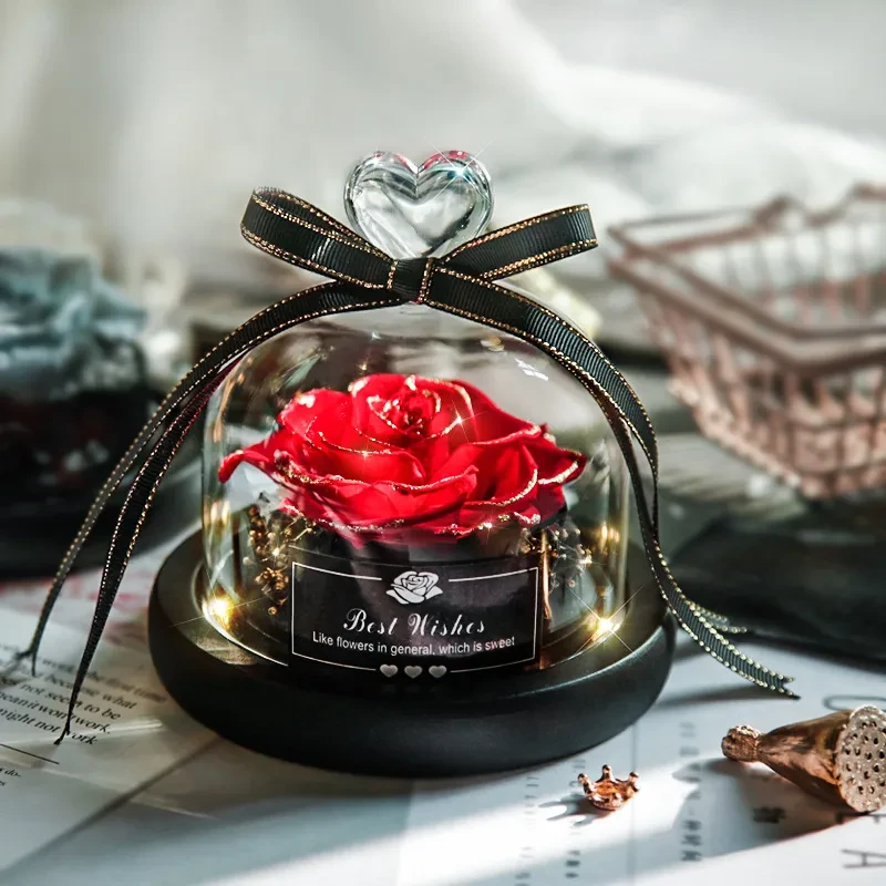 Flores secas para San Valentín y Navidad para decorar el hogar