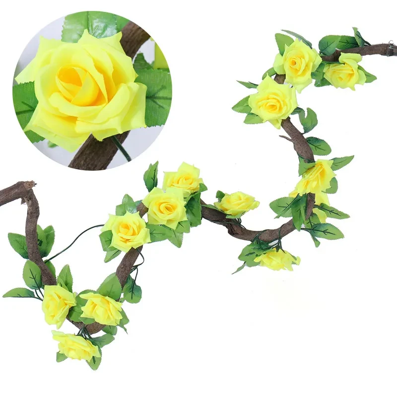 Decoración de jardín de boda colgante de ratán para pared
