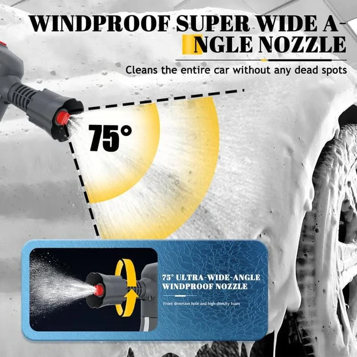 Pulverizador de espuma eléctrico Saker