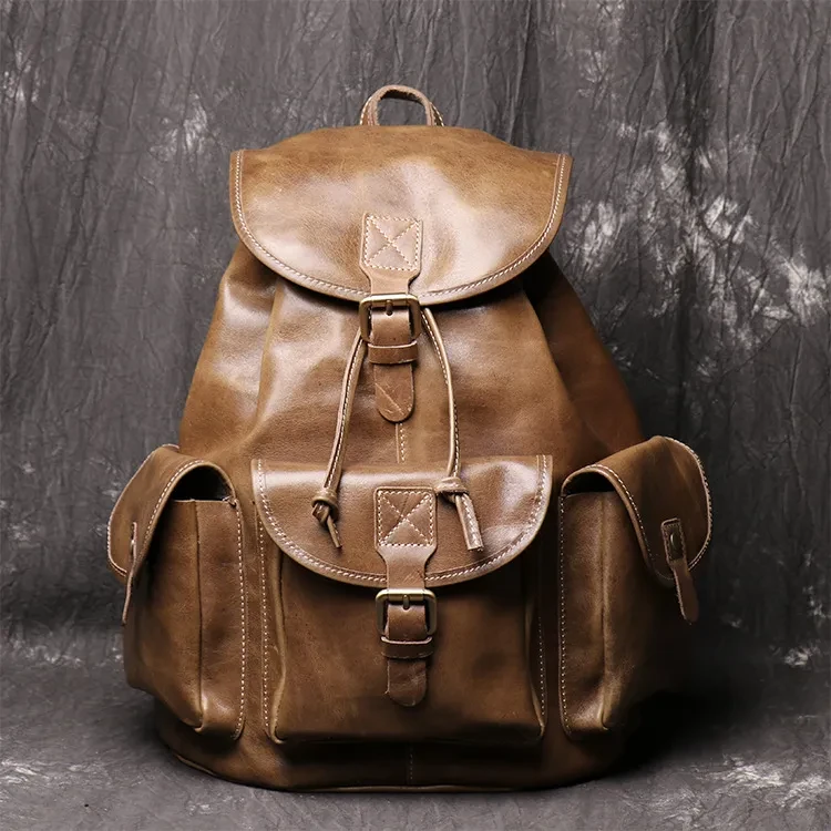 Mochila mujer piel crazy horse