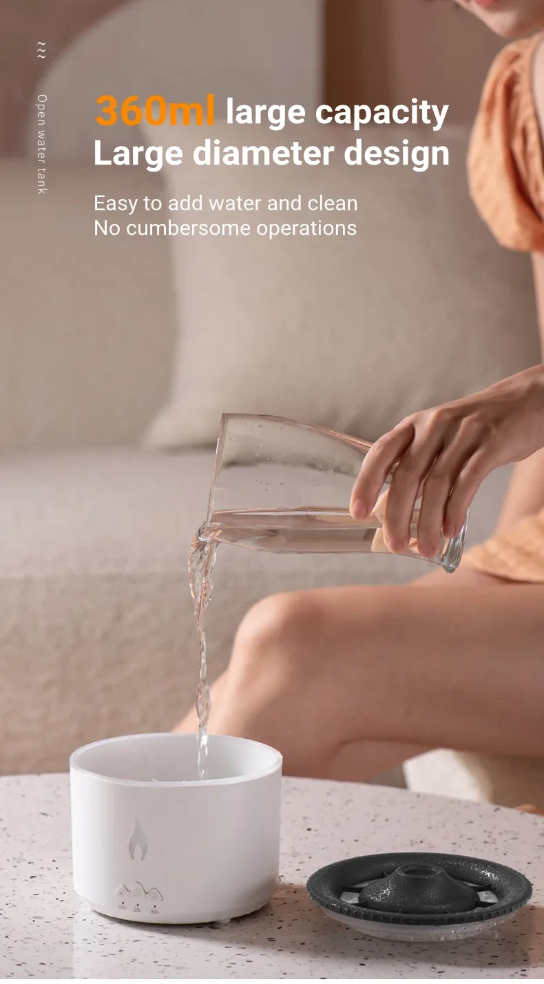 Humidificador ultrasónico creativo de aceites esenciales