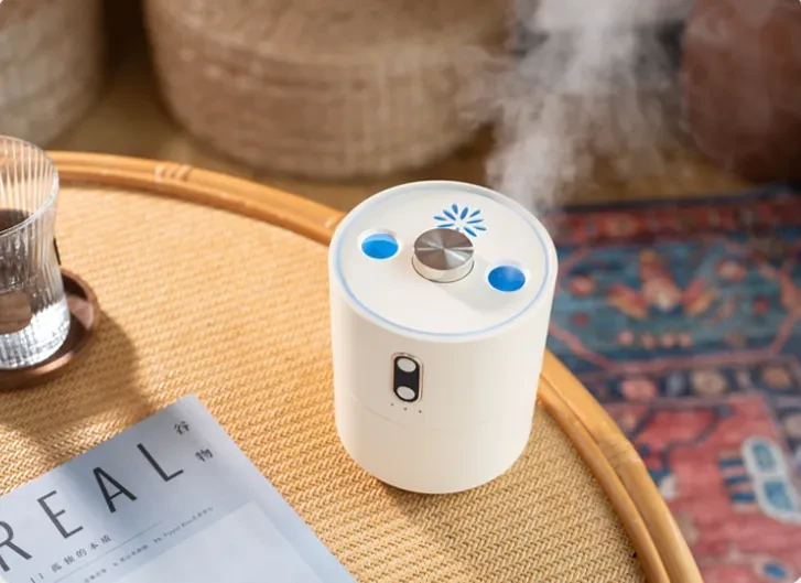 Humidificador de aire con forma de medusa, lámpara de noche y humidificador con fragancia