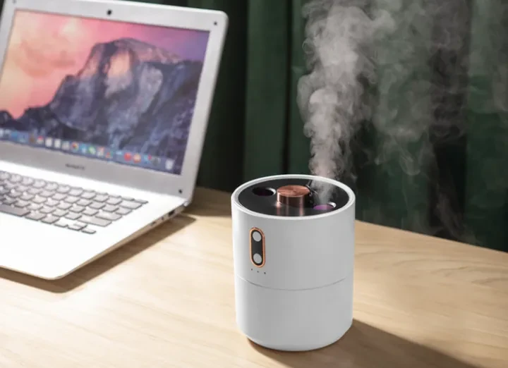 Humidificador de aire con forma de medusa, lámpara de noche y humidificador con fragancia