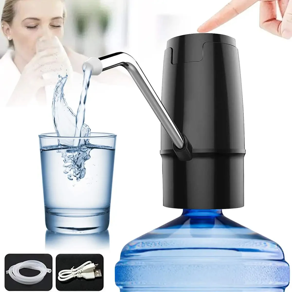 Bomba de agua para cubos eléctrica inteligente