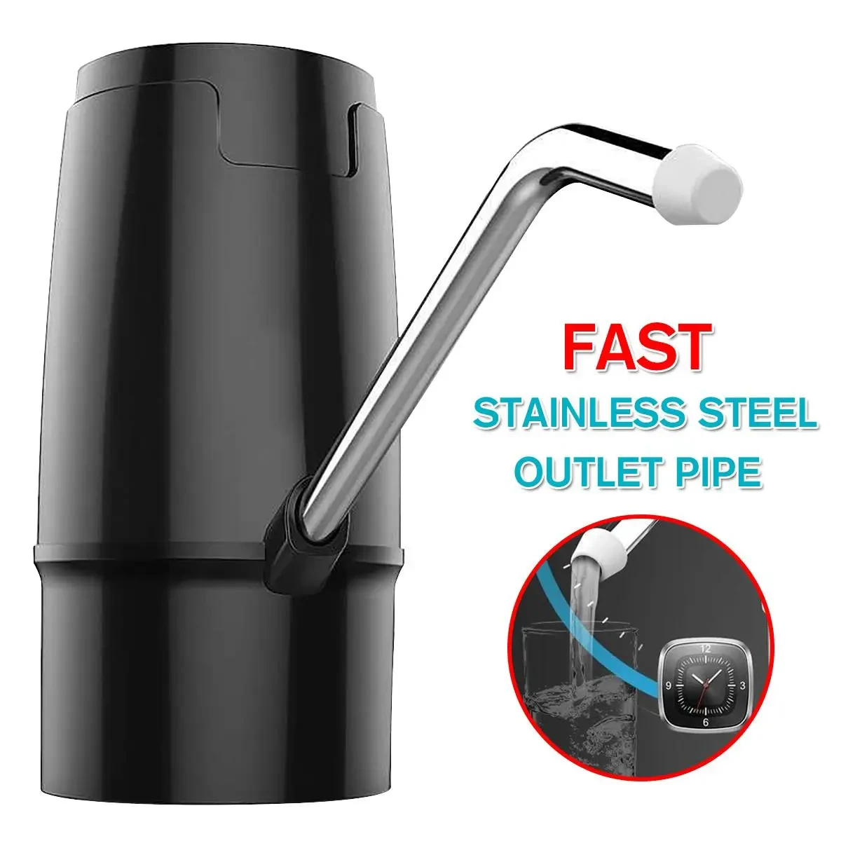 Bomba de agua para cubos eléctrica inteligente