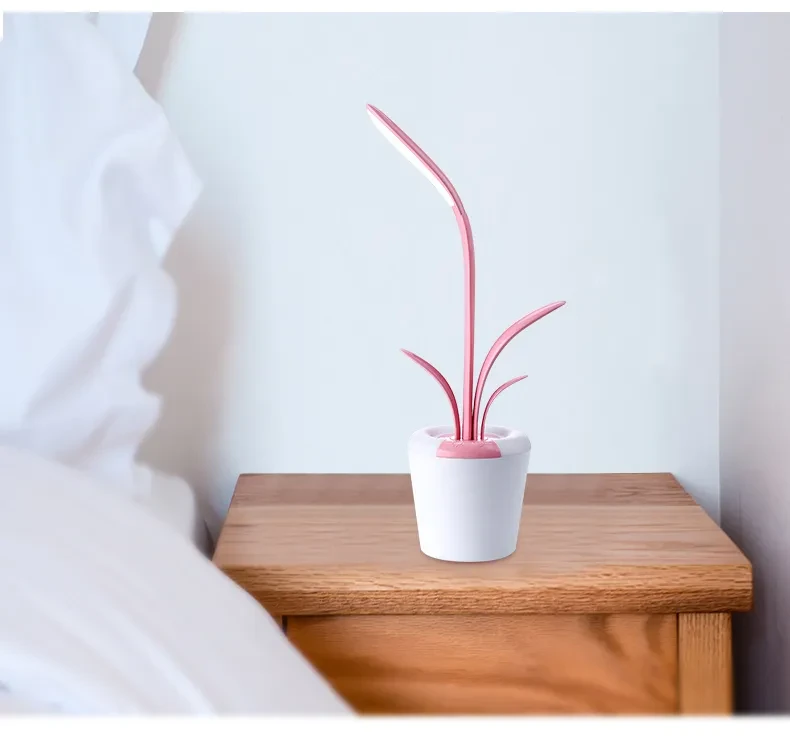 Lámpara de escritorio moderna con protección ocular LED