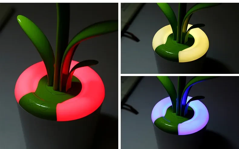 Lámpara de escritorio moderna con protección ocular LED