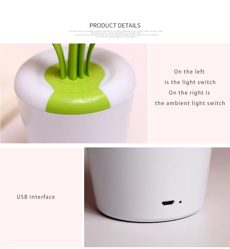 Lámpara de escritorio moderna con protección ocular LED