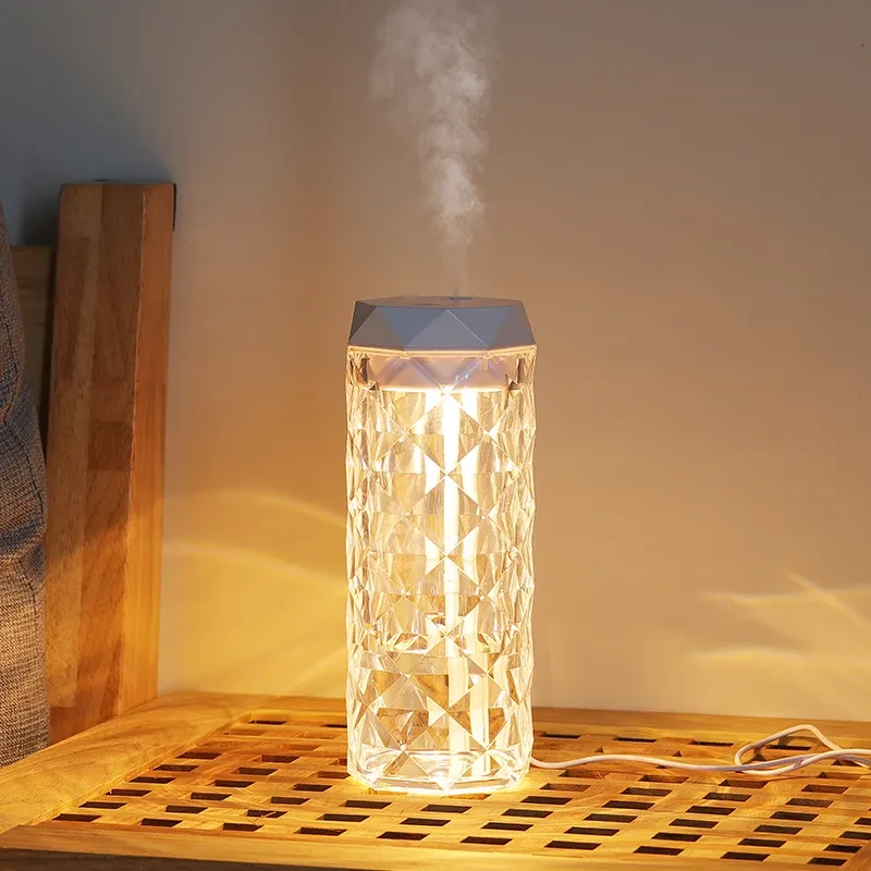 Lámpara táctil de luz nocturna con generador de vapor frío