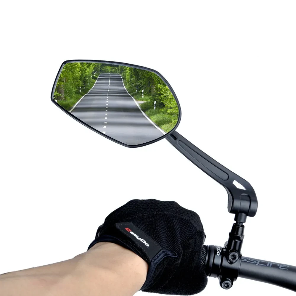 Espejo retrovisor para bicicleta de montaña, bicicleta eléctrica, HD, gran angular