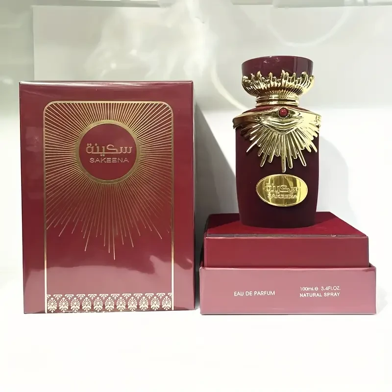 Perfume de lujo Arabian Nights de 100 ml: cautivador aroma afrutado de larga duración con una concentración de aceites esenciales del 5 al 15 %, sin parabenos, de fabricación ética y suave con la piel.