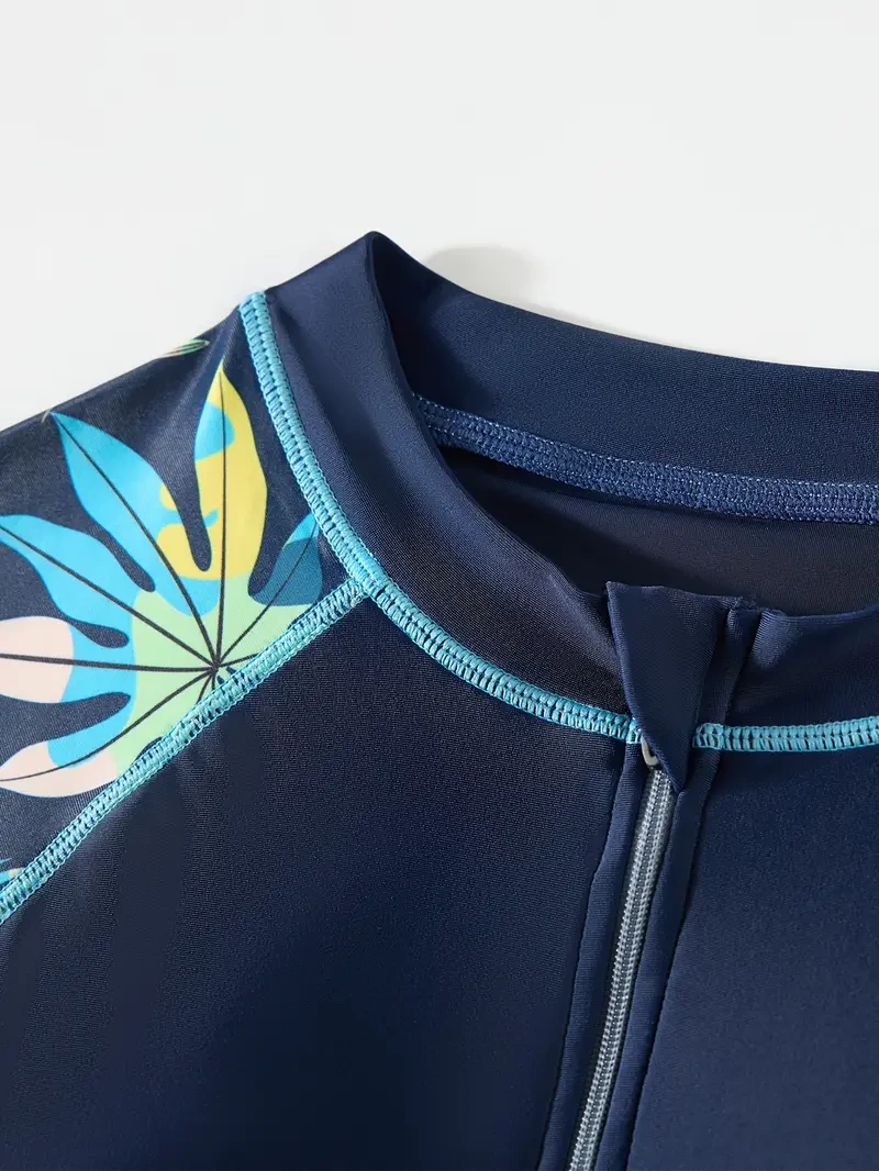 Traje de baño de una pieza para mujer con relleno extraíble, diseño con falda, alta elasticidad, tejido de secado rápido, ideal para playa y vacaciones, estilo deportivo.