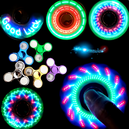 Luz LED creativa luminosa de 6 colores
