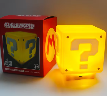 Luz nocturna de Super Mario con música