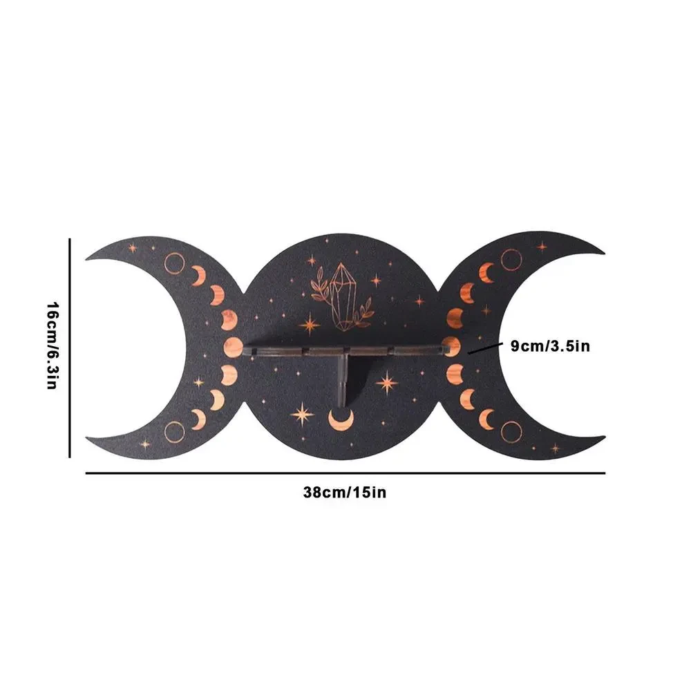 Estanterías de cristal y madera de Bohemia para decoración del hogar