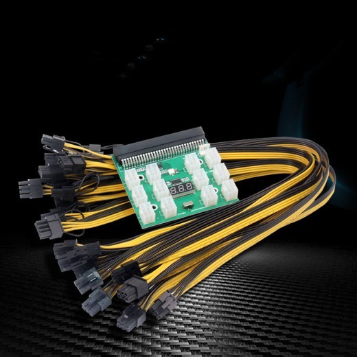 Placa de conversión de energía del servidor a tarjeta adaptadora de 6 pines