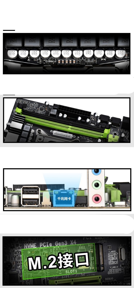 La nueva placa base de computadora X79 de 2011 pines admite Zhiqiang E5