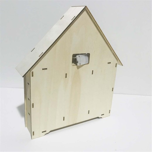 Decoraciones navideñas de madera para calendarios