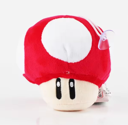 Peluches de hongos de Super Mario Bros.