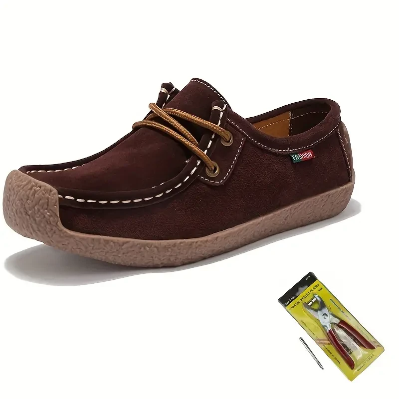 Juego de punzones para ojales de metal de grado industrial con ojales de aire: herramienta multiusos para manualidades en cuero sintético, cinturones y correas de reloj de tela.