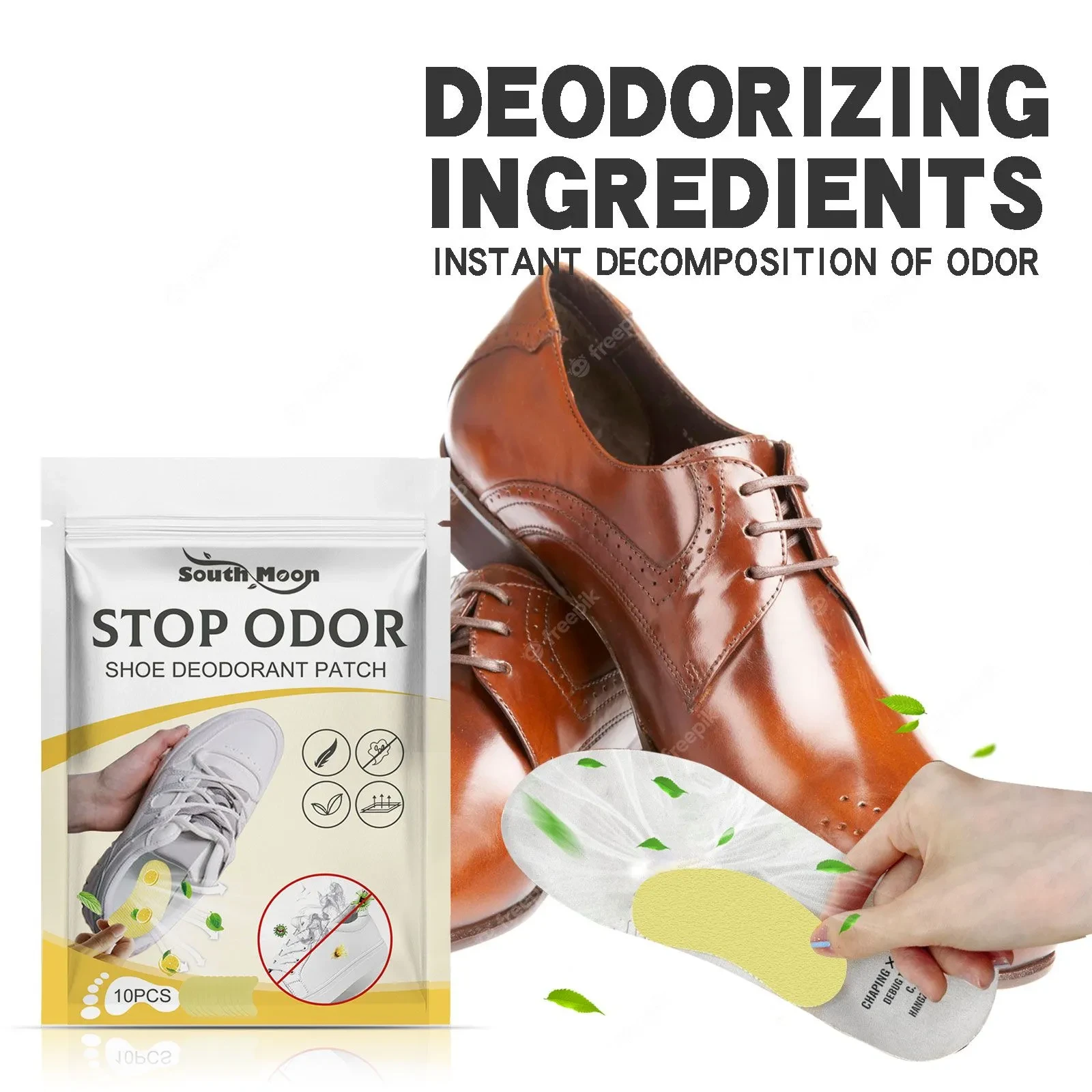 Pegatina desodorante para zapatos South Moon