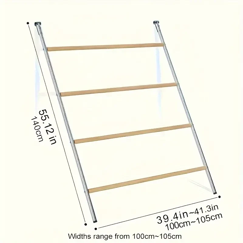 Percha metálica para gallinas con barras de madera para gallinas y otros animales pequeños: accesorio duradero para percha y entrenamiento en gallineros.
