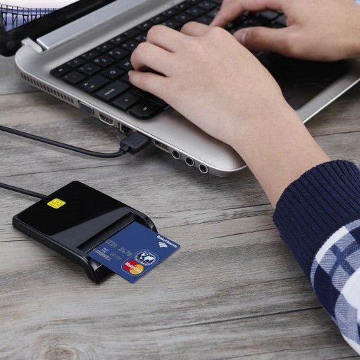 Lector de tarjetas inteligentes USB DM-HC65