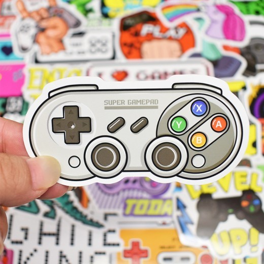 Pegatina de doodle de Playstation para portátil