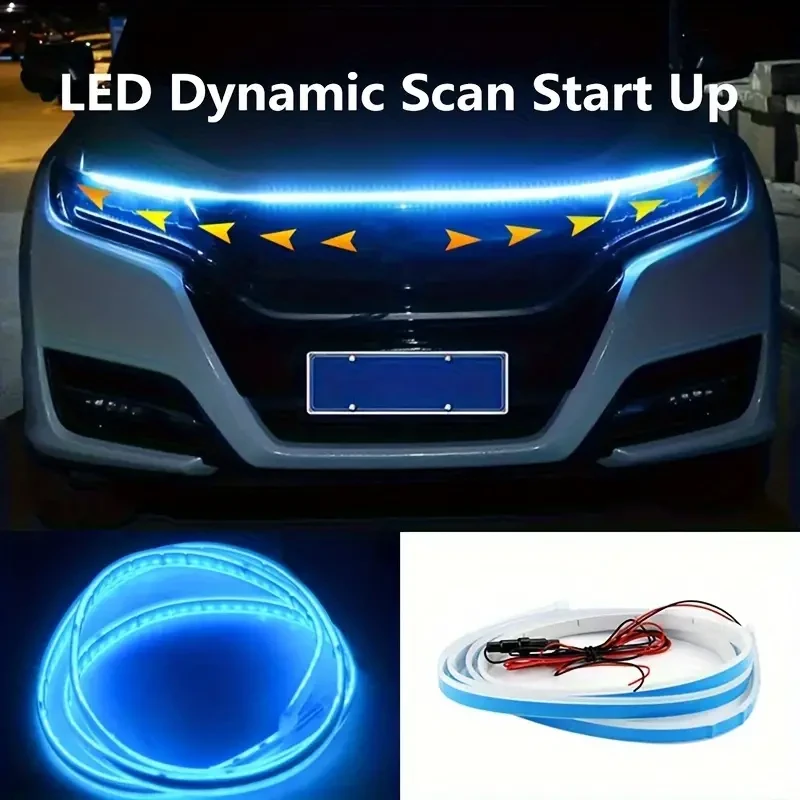 Luz LED universal para capó de coche