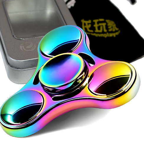 Fidget Spinner de acero inoxidable