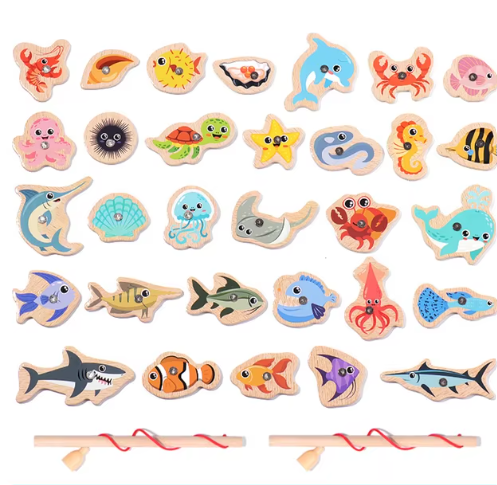 Juego de pesca magnética adecuado