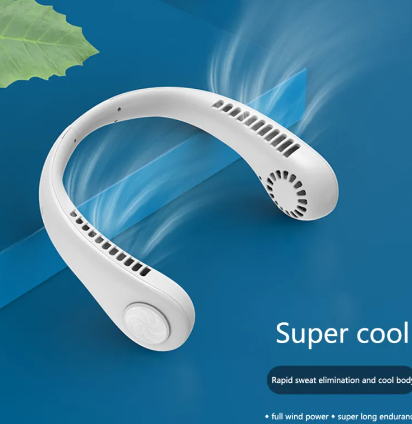 Ventilador de cuello colgante 360 grados