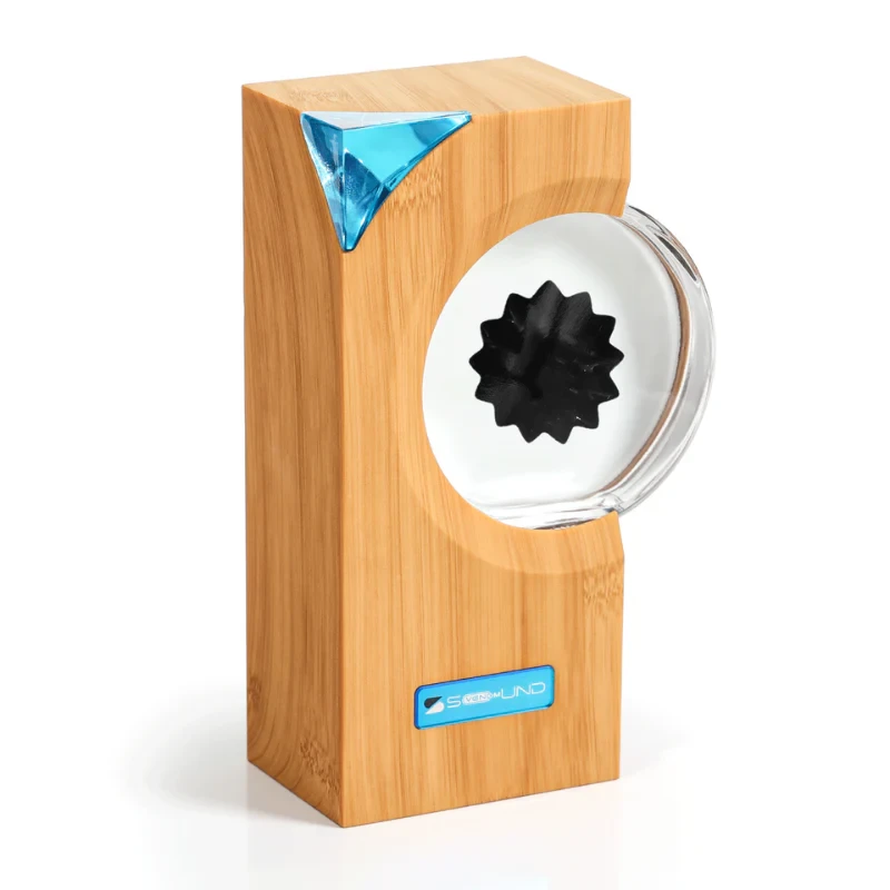 Visualizador de sonido de ferrofluidos