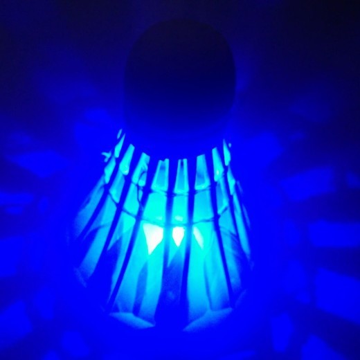Bádminton fluorescente