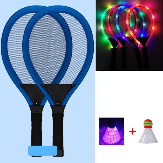 Raqueta de bádminton LED