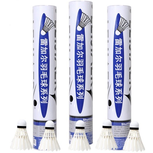 Pelota de entrenamiento de bádminton de cabeza delgada resistente para jugar en la mesa