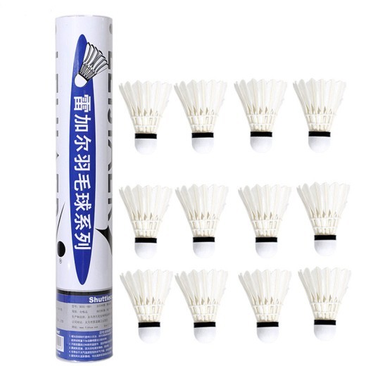 Pelota de entrenamiento de bádminton de cabeza delgada resistente para jugar en la mesa